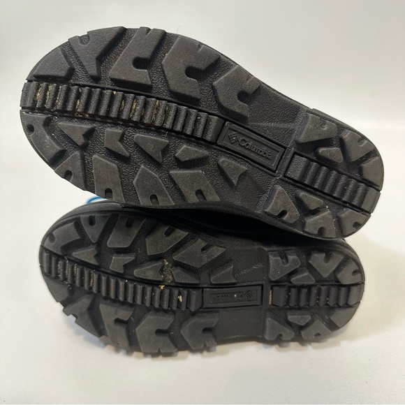 Columbia Blue Winter Snow Boots Insulated Waterproof Kids Size 11 - Picture 5 of 8